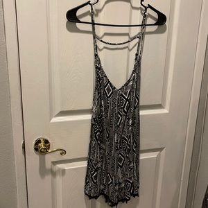 Black & White Romper